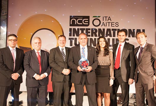 Legacy Way wins International Tunnelling Award